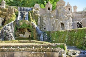 Excursion d'une journée de Rome à Tivoli pour les enfants et les familles, avec la Villa d'Este et la villa d'Hadrien