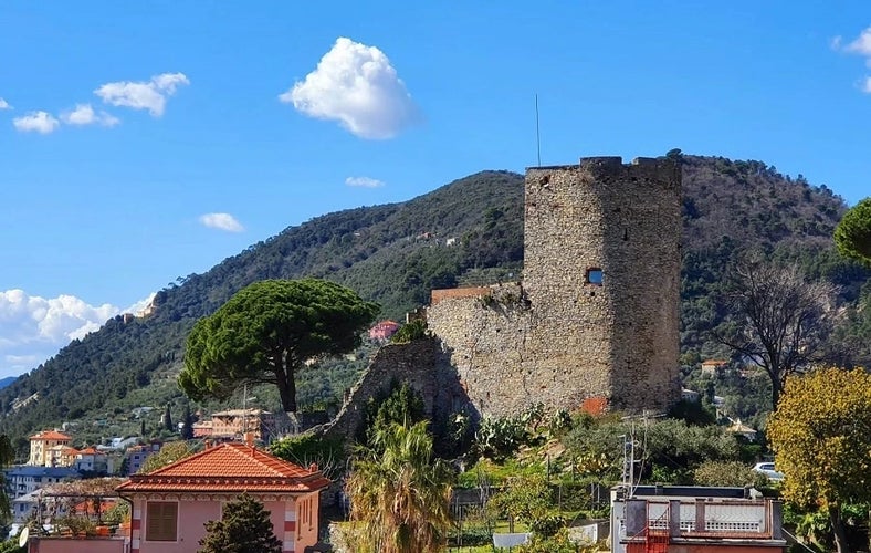 Photo Of the ancient Castle of Chiavari, Italy.