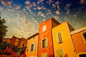 Luberon lille gruppe dagstur fra Avignon