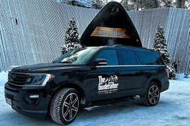 PRIVAT Rovaniemi och Santa Village Tour VIP-bil