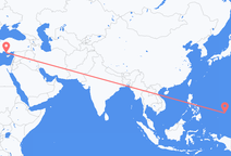 Vols d’Yap, états fédérés de Micronésie pour Gazipaşa, Turquie