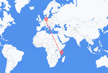 Flights from Moroni to Nuremberg