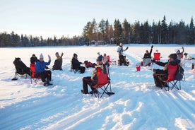 Ice fishing program in Lapland