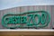 Sign above the entrance to Chester Zoo.