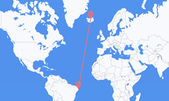 Vuelos de Recife a Akureyri
