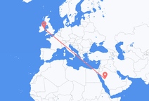 Flights from Medina to Dublin