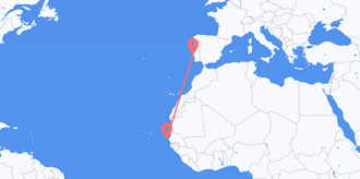 세네갈 출발 포르투갈 도착 항공편
