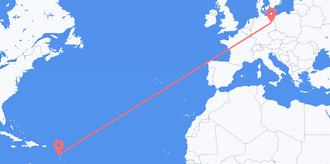 Vuelos de Dominica a Alemania