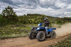 荒野のクワッドバイクサファリ（ATV）