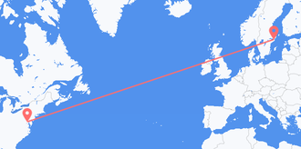the United States to Sweden