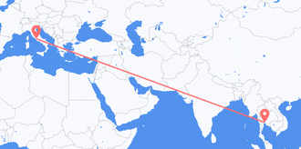 Flüge von Thailand nach Italien