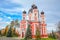 Photo of famous Curchi Monastery in Curchi,  Raionul Orhei, Moldova.