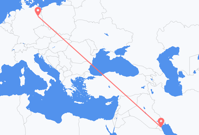 Vuelos de Ciudad de Kuwait a Berlin