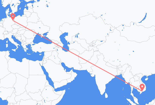 ホーチミン市からベルリン行きのフライト