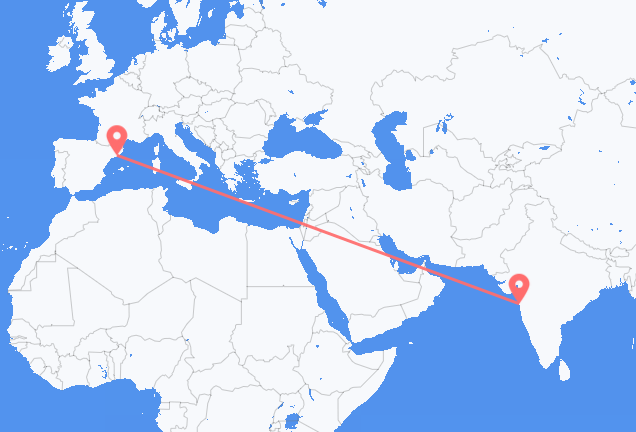 Vols de Bombay pour Barcelone