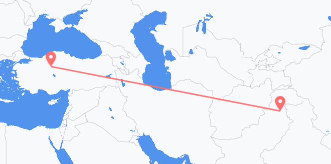 Flüge von Pakistan nach die Türkei