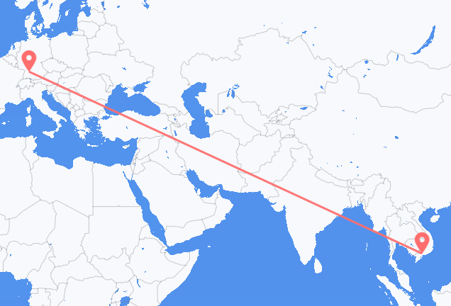 Flüge von Ho-Chi-Minh-Stadt, nach Stuttgart