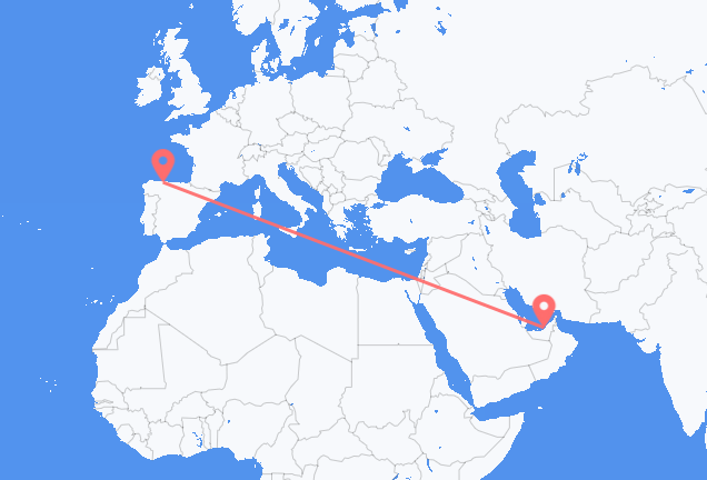 Vols d’Abu Dhabi vers Santiago du Mont