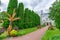 Photo of the botanical university and botanical garden of Tartu, Estonia.