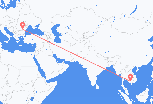 Рейсы из Пномпеня в Бухарест