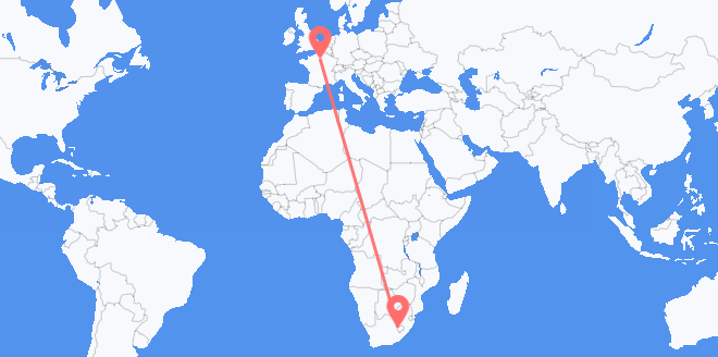 Vols du Lesotho pour la France