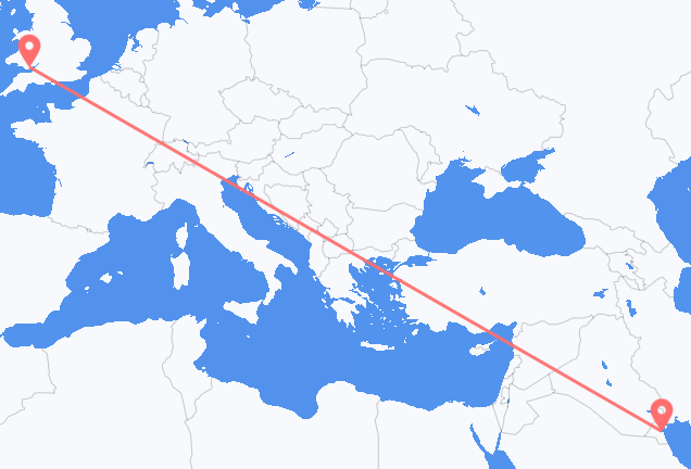 Vuelos de Ciudad de Kuwait a Cardiff
